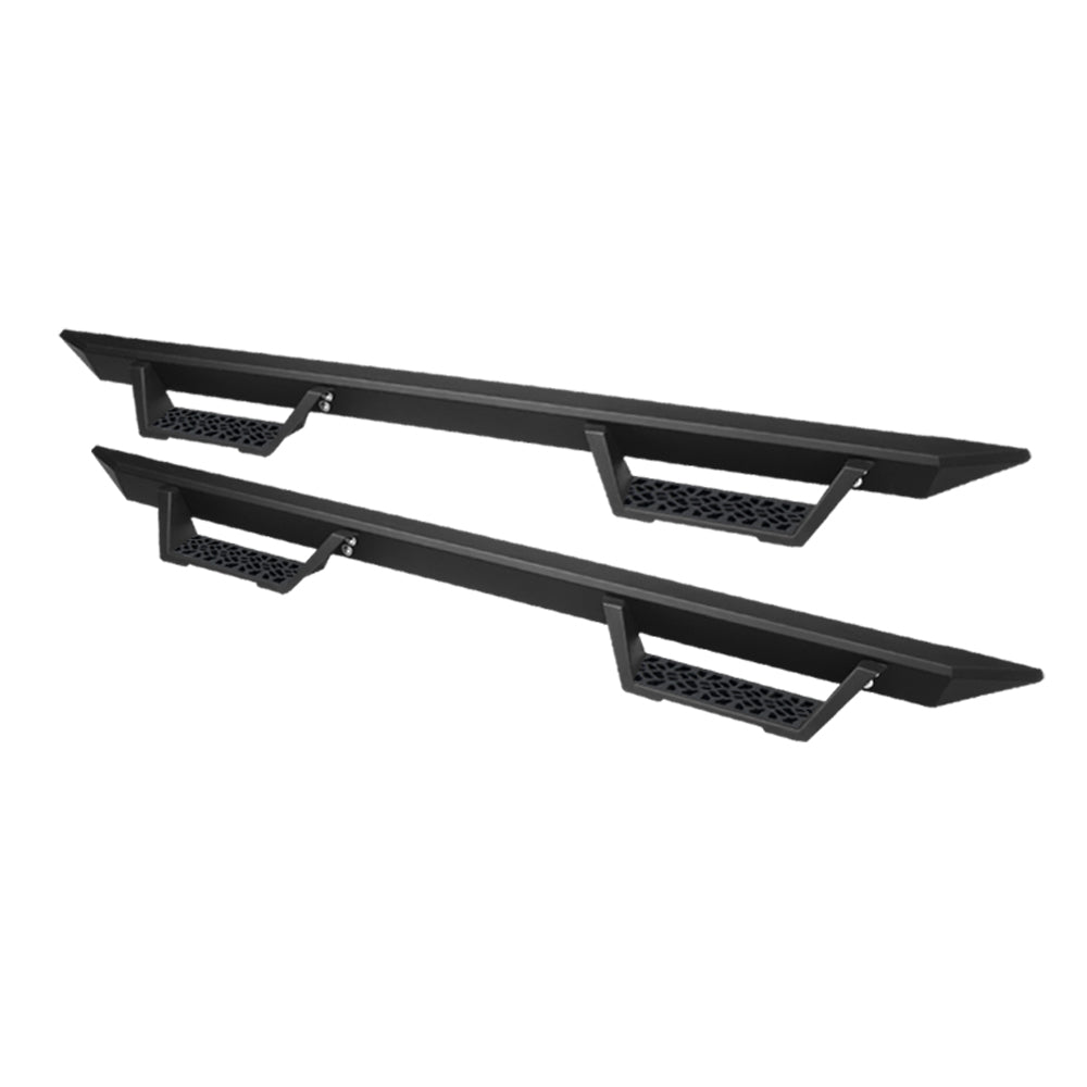 2009-2023 Dodge Ram 1500/2500/3500 Quad Cab Side Step Bars - Matte Black