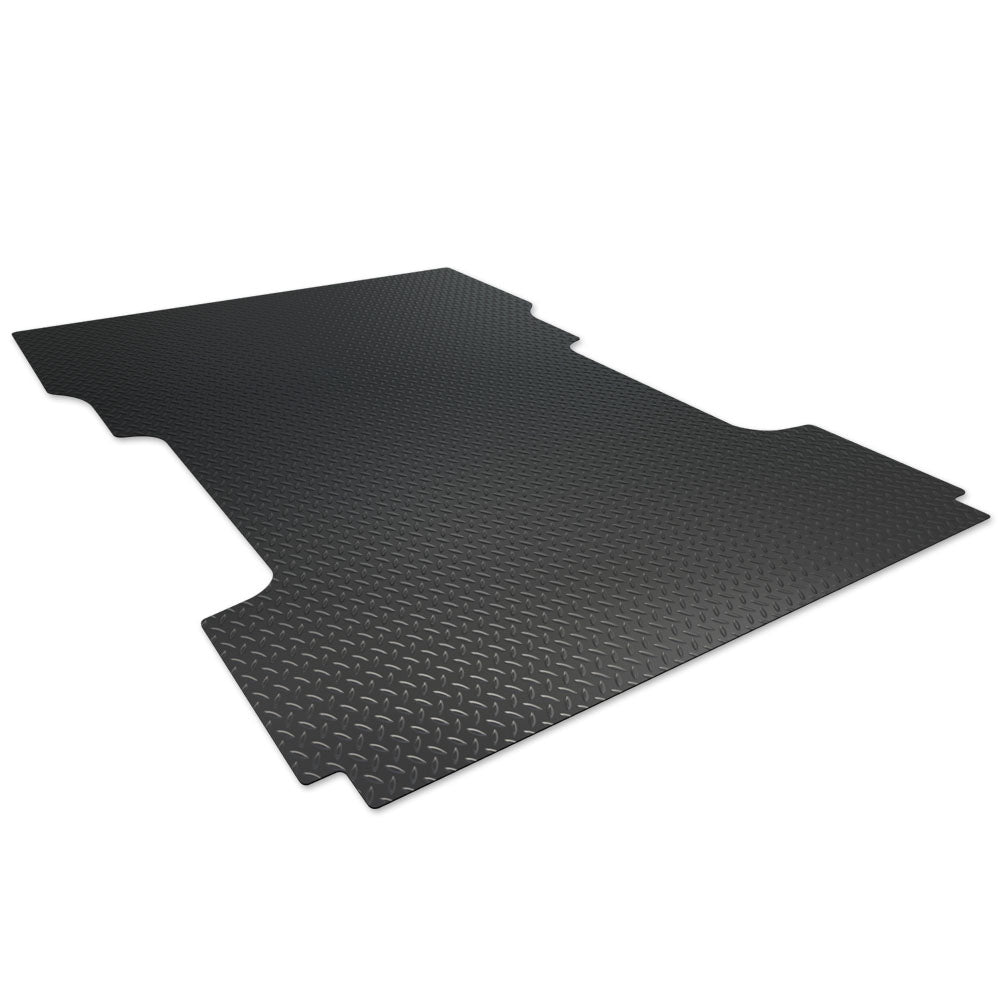 2015-2026 Ford F-150 8 ft Bed Rubber Truck Bed Mat - Diamond Plate
