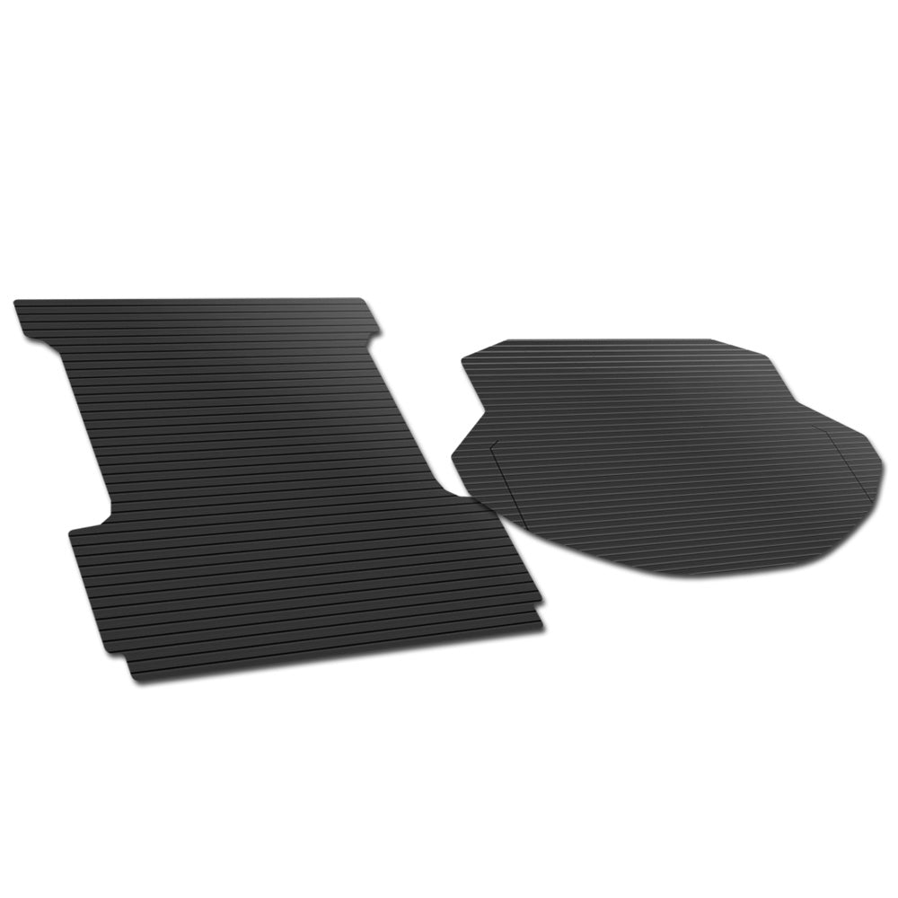 2022-2026 Ford F-150 Lightning 5.5 ft Bed Rubber Bed Mat 2PC - V2