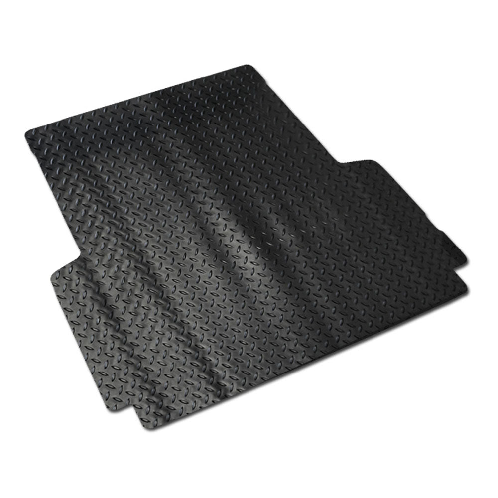 2020-2026 Jeep Gladiator 5 ft Bed Rubber Truck Bed Mat - Diamond Plate