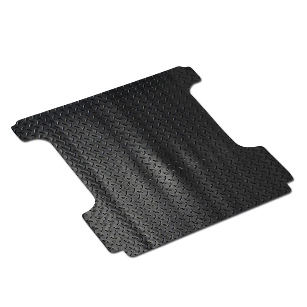 2019-2022 Dodge Ram 1500 5.7 ft Bed Rubber Bed Mat - Diamond Plate