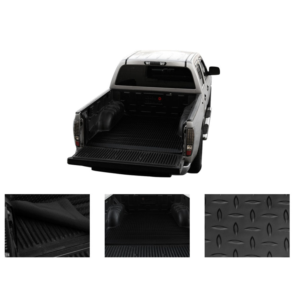 2004-2007 Chevy/GMC Silverado/Sierra 5.8 ft Fleetside Bed Mat - Grey