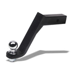 8" Drop Trailer Hitch Ball Mount 2" Receiver w/ 2" Ball Chrome