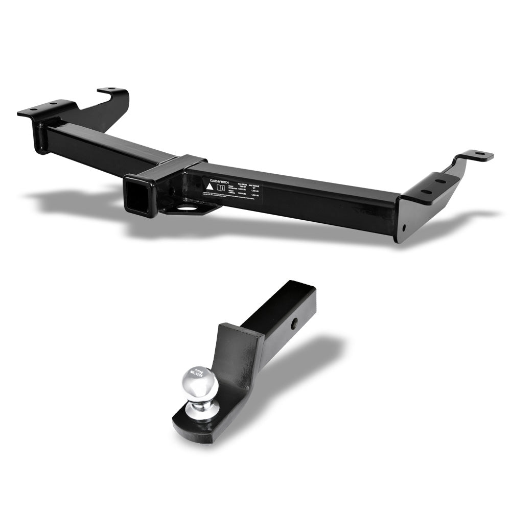 2000-2014 Ford E-Series Class 4 Trailer Hitch w/ Ball Mount - CURT