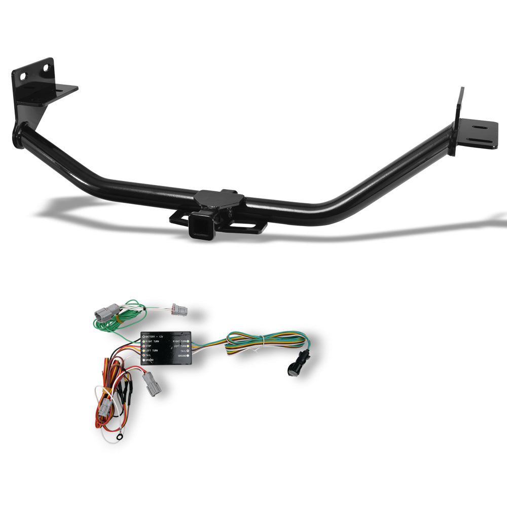 2014-2015 Kia Sorento Class 2 Trailer Hitch & Wiring Combo - Black