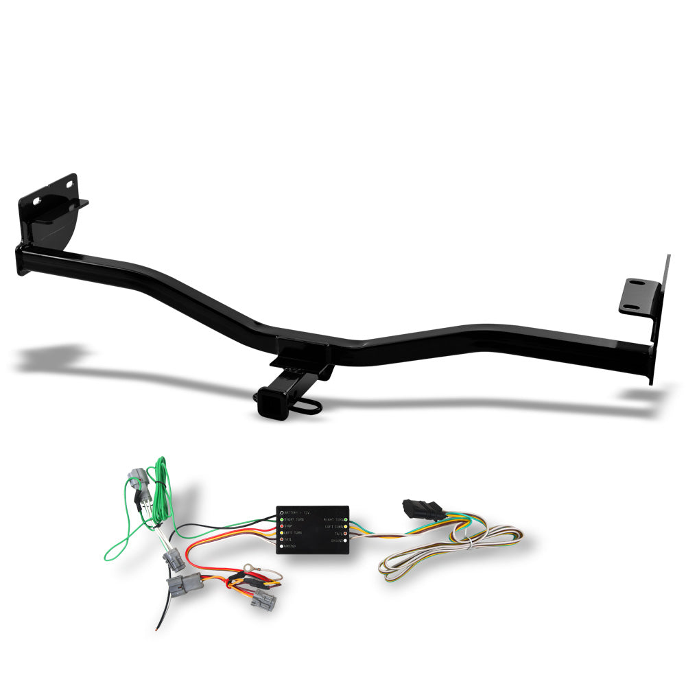 2010-2013 Kia Soul Class 1 Trailer Hitch & Wiring Combo - Black