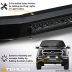 06-08 Dodge Ram 1500 Advanced Bull Guard w/ LED Light Bar - Matte Black