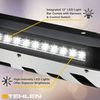 2010-2018 Jeep Wrangler JK Advanced Bull Guard w/ LED Light Bar