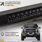 2004-2012 Chevrolet Colorado/GMC Canyon Bull Guard w/LED Light Bar - Advanced Series