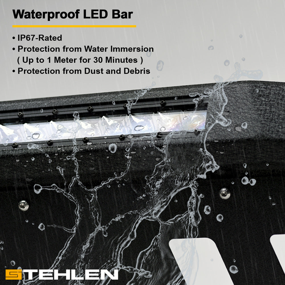 2006-2010 Hummer H3 Advanced Series Bull Guard w/ LED Light Bar