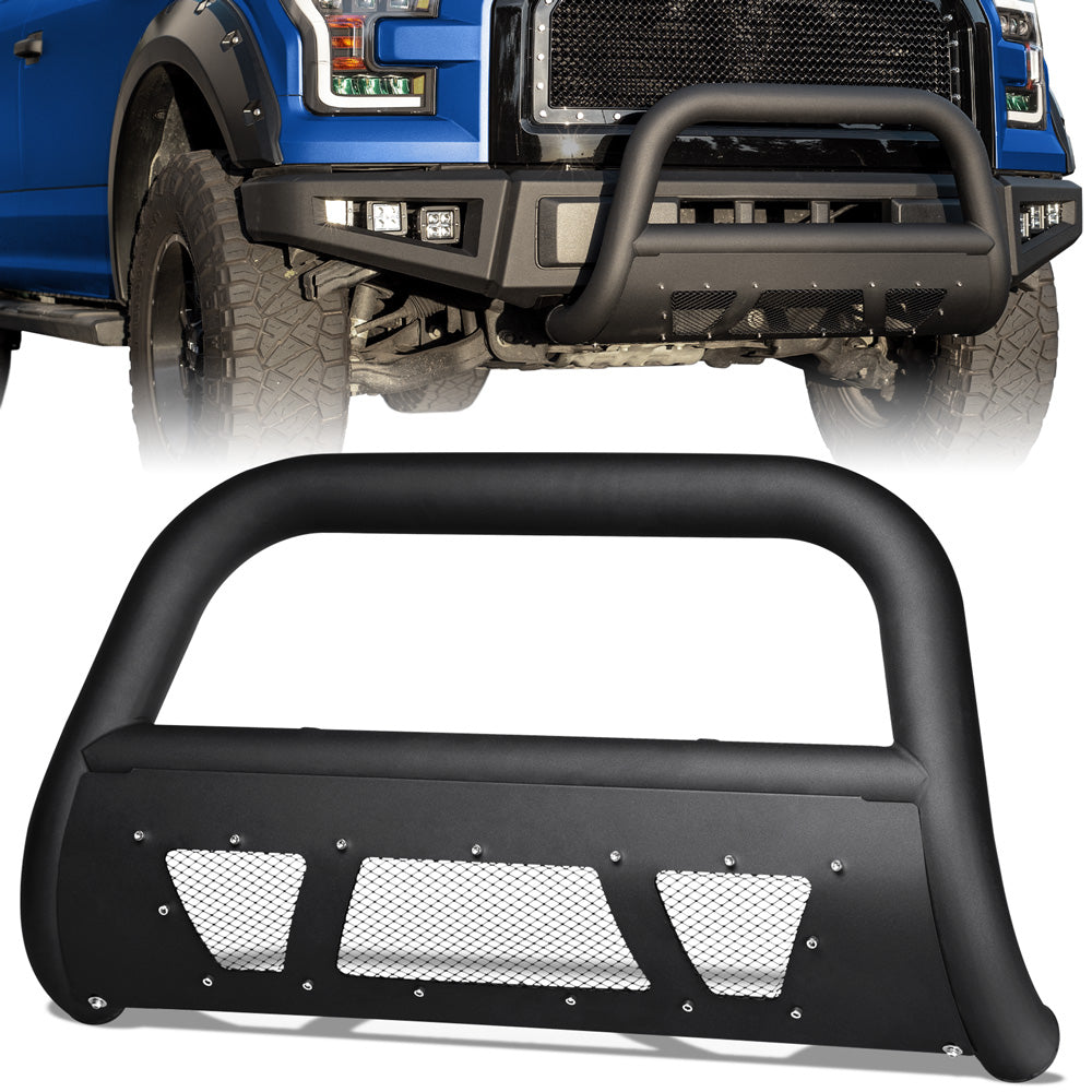 2003-2009 Dodge Ram 2500/3500 Bull Guard Matte Black Mesh Skid