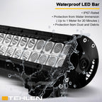 2005-2015 Toyota Tacoma Bull Guard w/ LED Light Bar - Matte Black