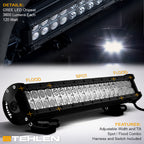 05-21 Nissan Frontier Bull Guard w/ LED Light Bar Combo