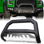 2005-2011 Dodge Dakota Bull Guard Skid Plate Matte Black - Advanced