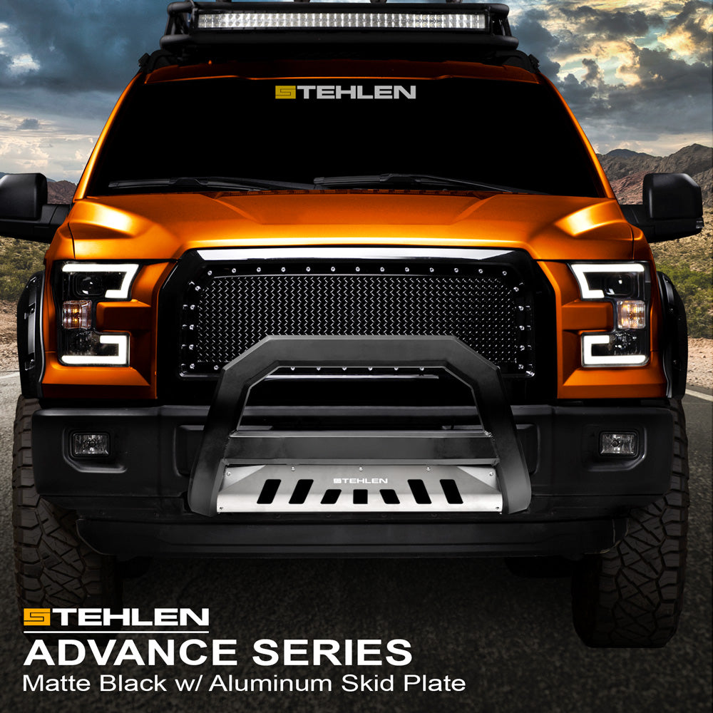 07-21 Toyota Tundra/Sequoia Advanced Bull Guard - Matte Black