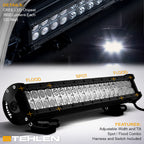 2004-2009 Dodge Durango Chrome Bull Guard with LED Light Bar