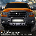 1992-1999 Chevrolet GMC SUV Bull Bar w/ LED Light Bar - Matte Black