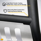 1992-1999 Chevrolet GMC SUV Bull Bar w/ LED Light Bar - Matte Black