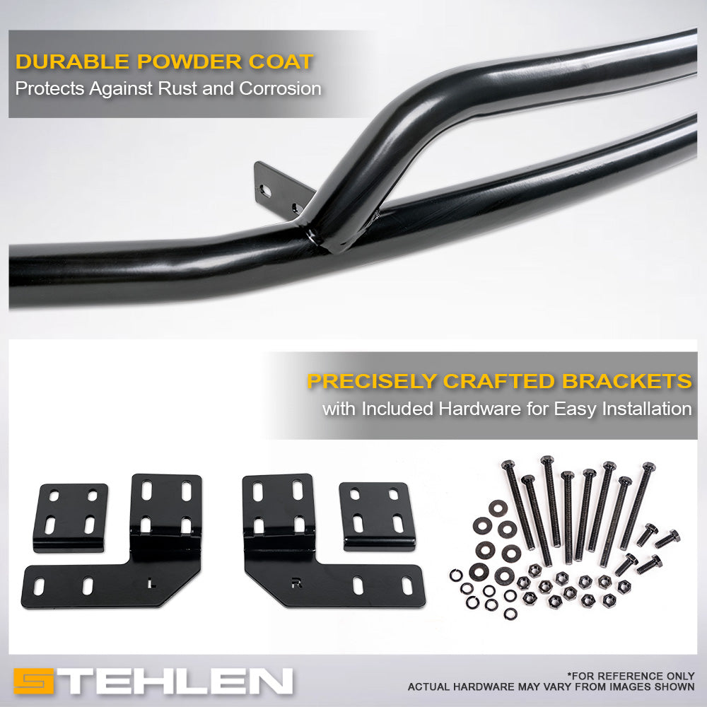 2020-2023 Tesla Model Y Front Bumper Guard Steel - Black