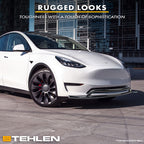 2020-2023 Tesla Model Y Front Bumper Guard Steel - Black