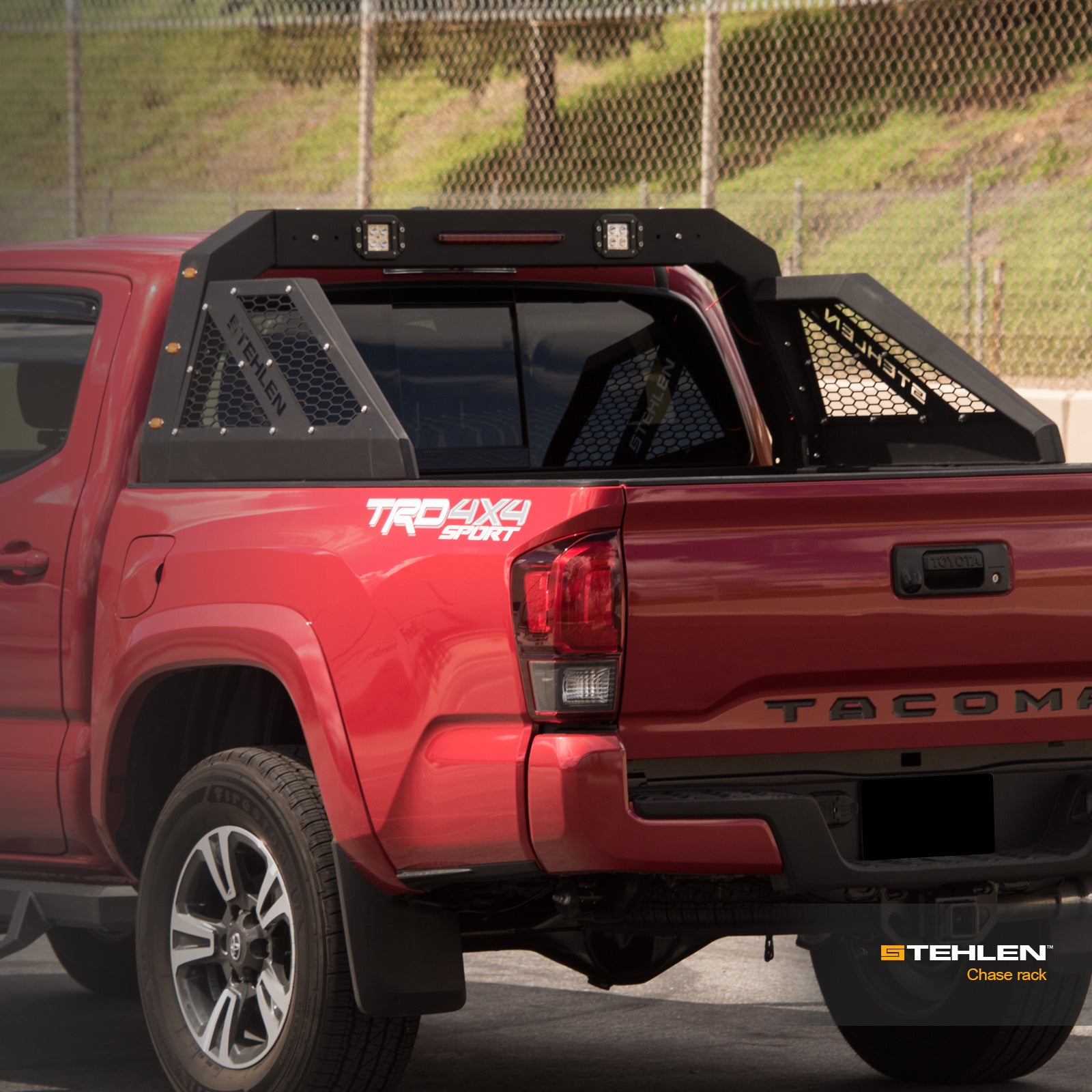 Stehlen Razor 1000 Universal Chase Rack w/ LED Lights - Matte Black