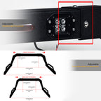 Stehlen Razor 3000 Universal Chase Rack w/LED Lights - Texture Black