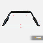 Universal Full Size Chase Rack Tire Carrier - Matte Black