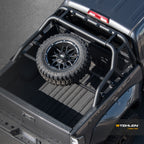 Universal Full Size Chase Rack Tire Carrier - Matte Black