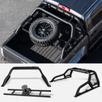 Universal Full Size Chase Rack Tire Carrier - Matte Black