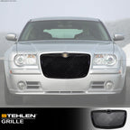 2005-2010 Chrysler 300 Front Grille - Matte Black Replacement