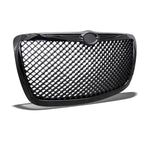 2005-2010 Chrysler 300 Front Grille - Matte Black Replacement