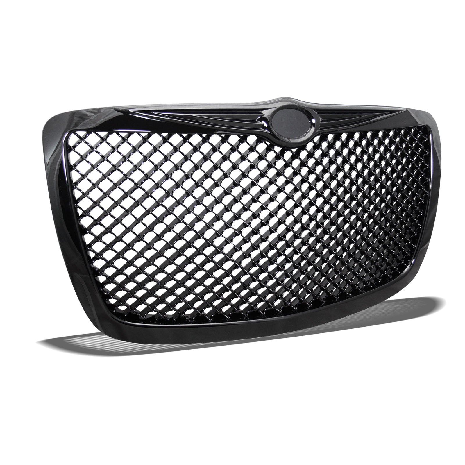 2005-2010 Chrysler 300 Front Grille - Matte Black Replacement