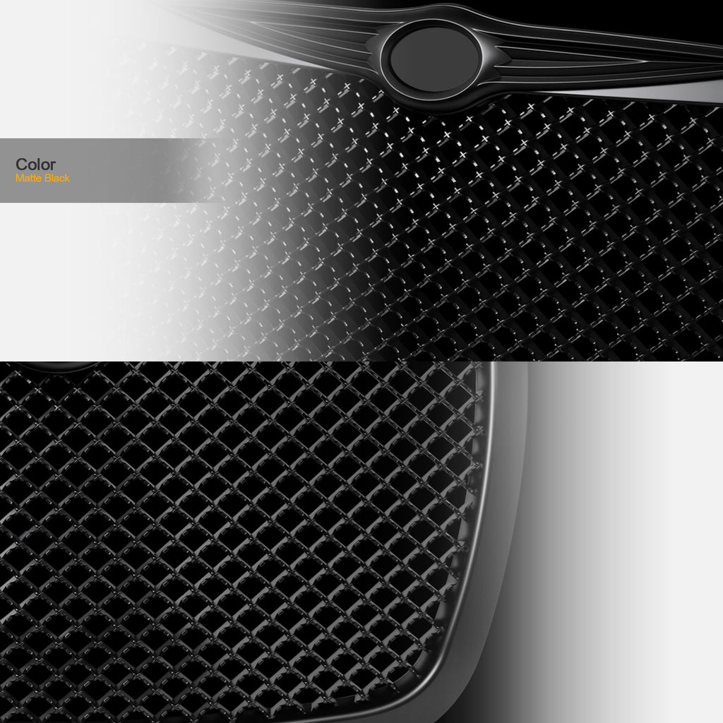 2005-2010 Chrysler 300 Honeycomb Mesh Front Grille - Matte Black