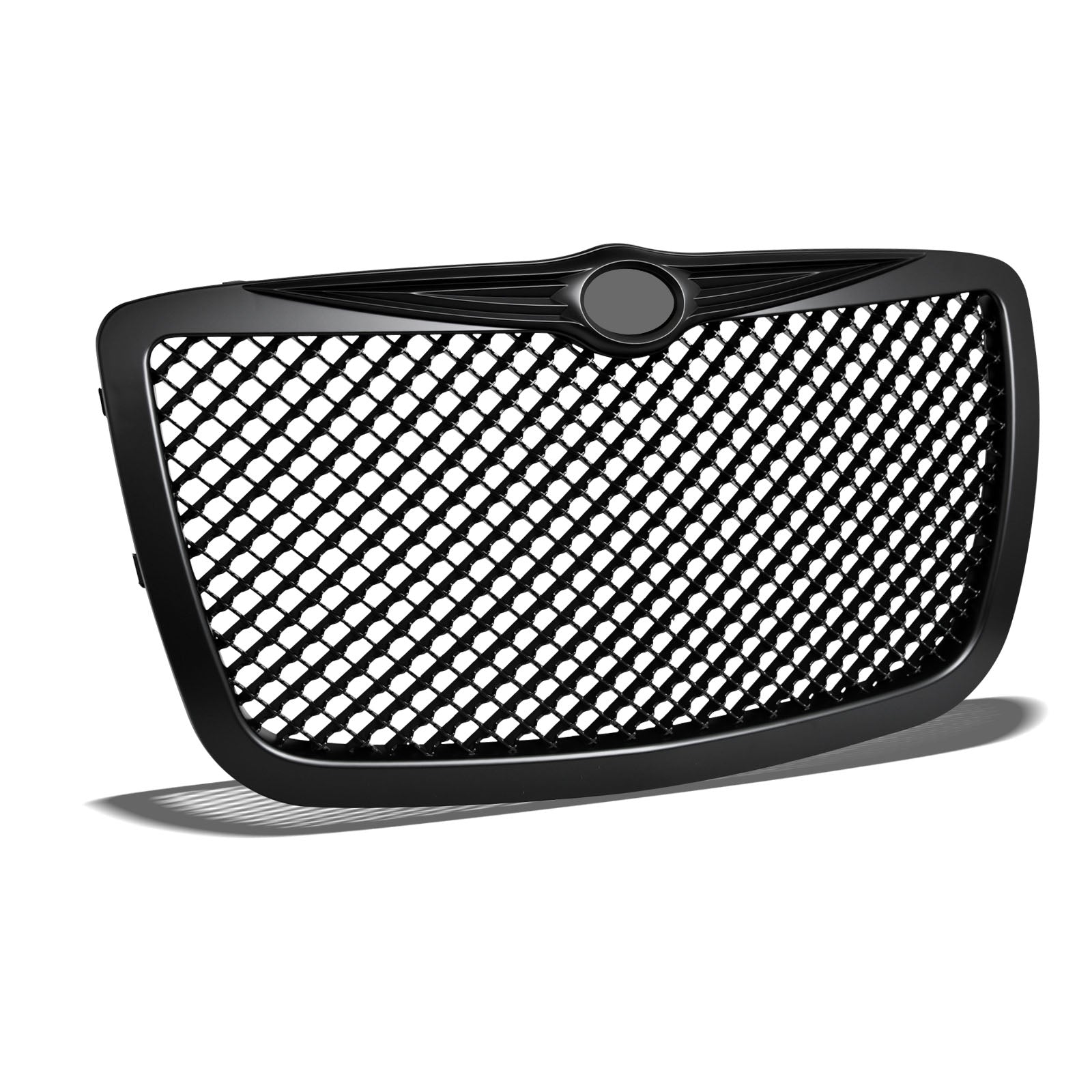 2005-2010 Chrysler 300 Honeycomb Mesh Front Grille - Matte Black