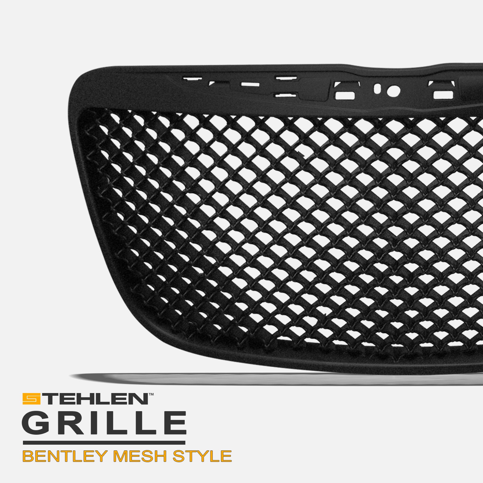 2011-2014 Chrysler 300 Front Grille - Matte Black Replacement