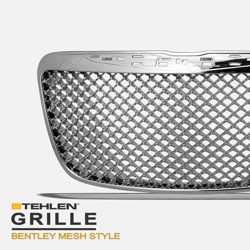 2011-2014 Chrysler 300 Front Grille - Chrome Mesh Style
