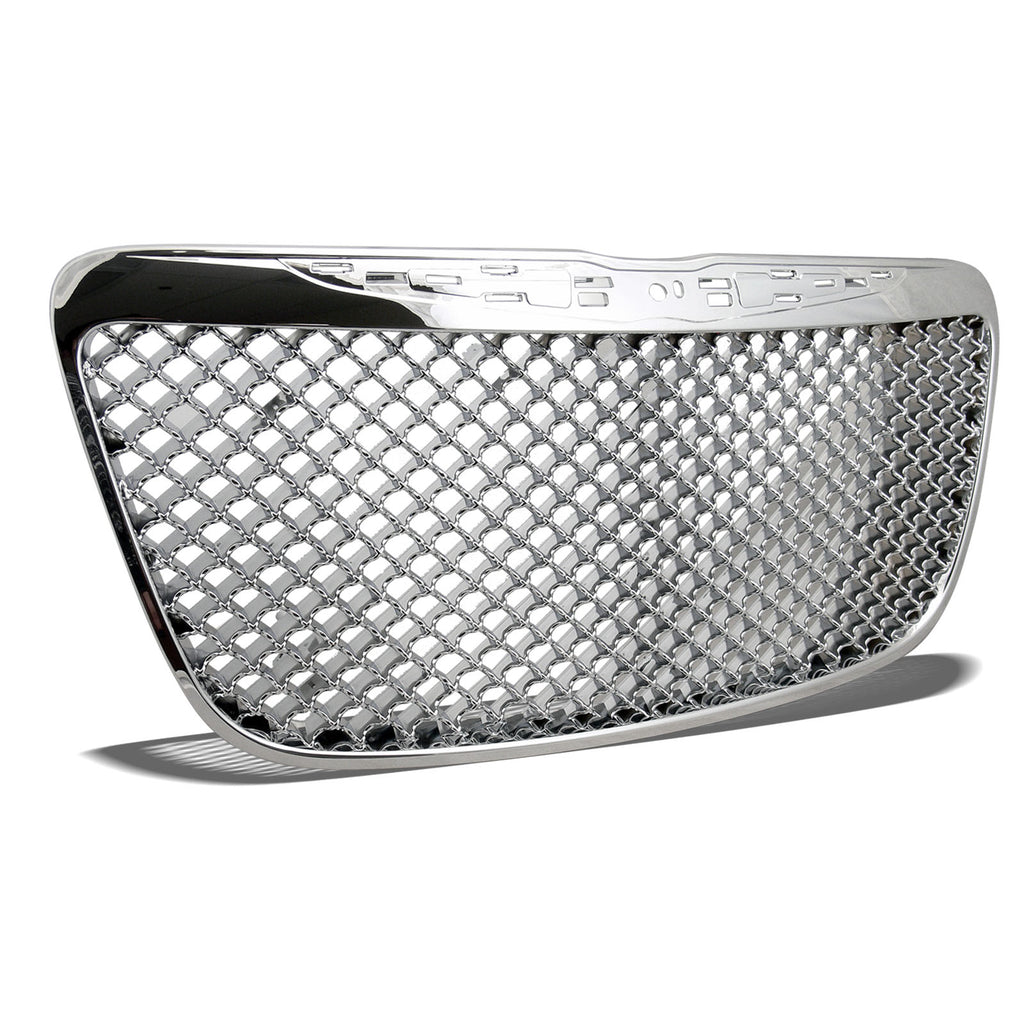 2011-2014 Chrysler 300 Front Grille - Chrome Mesh Style
