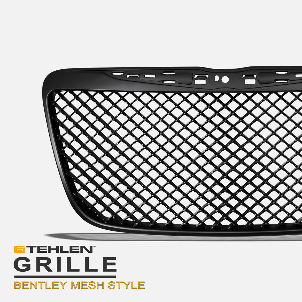 2011-2014 Chrysler 300 Honeycomb Mesh Front Grille - Matte Black