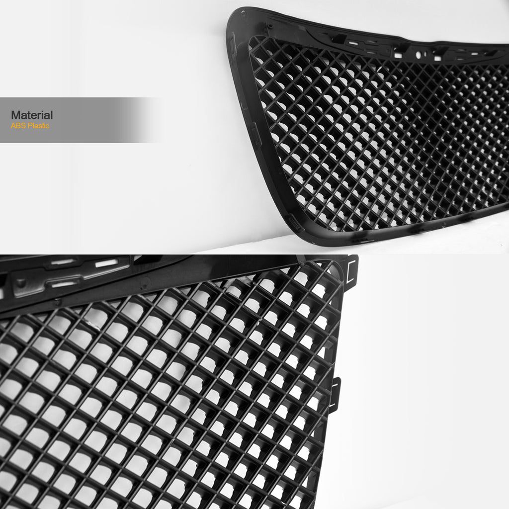 2011-2014 Chrysler 300 Honeycomb Mesh Front Grille - Matte Black
