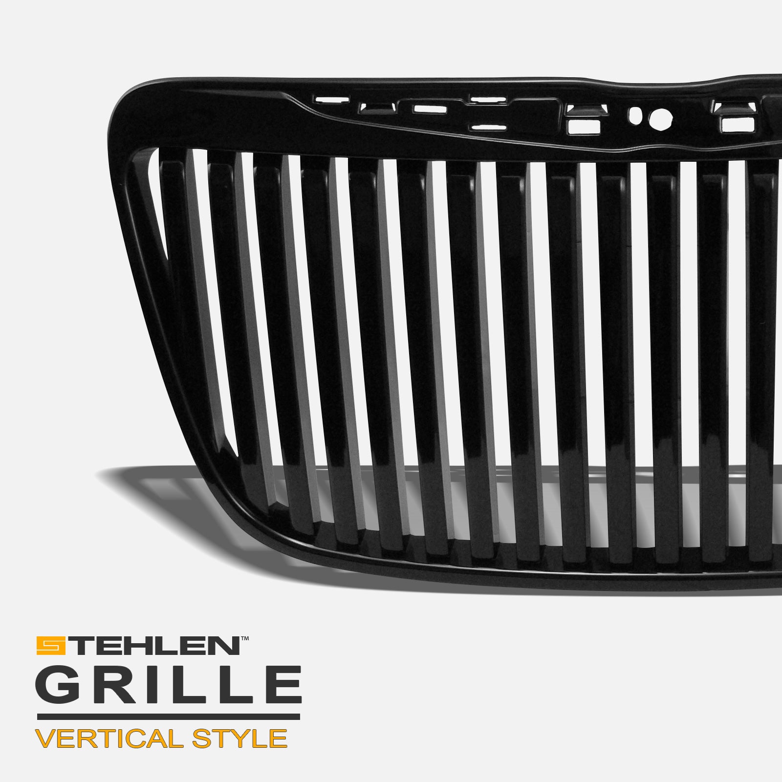 2011-2014 Chrysler 300 Vertical Front Grille - Matte Black