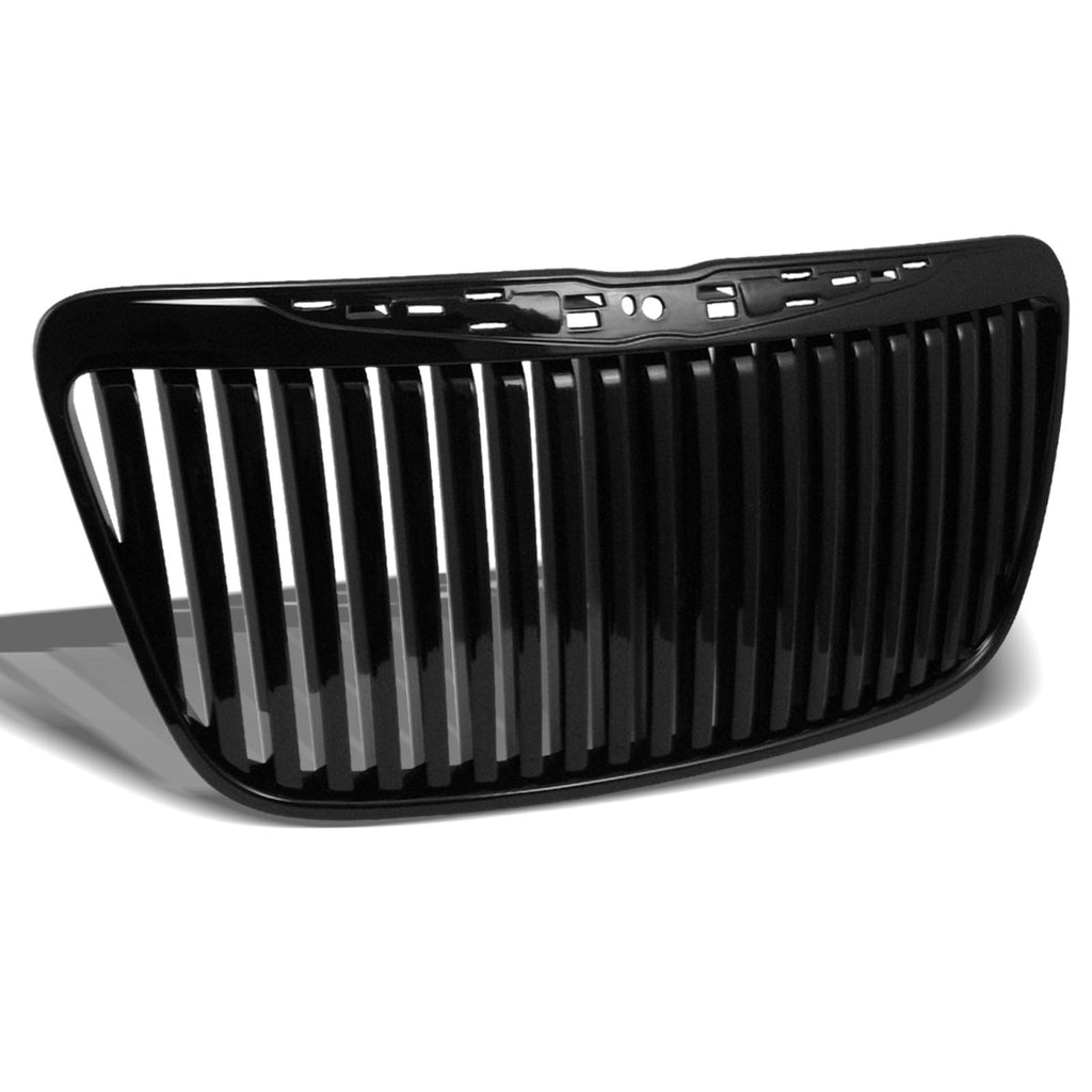 2011-2014 Chrysler 300 Vertical Front Grille - Matte Black