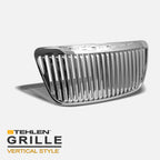 2011-2014 Chrysler 300 Vertical Front Grille - Chrome Finish