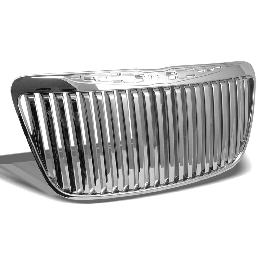 2011-2014 Chrysler 300 Vertical Front Grille - Chrome Finish