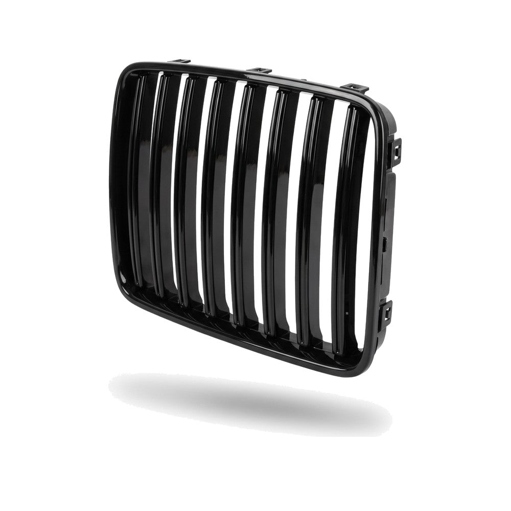 2011-2014 Chrysler 300 Vertical Style Front Grille — Matte Black — product view