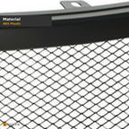 2008-2010 Honda Accord Sedan Mesh Style ABS Front Grille — Matte Black — detail