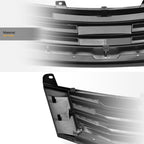 2008-2010 Honda Accord Sedan Front Grille - Matte Black