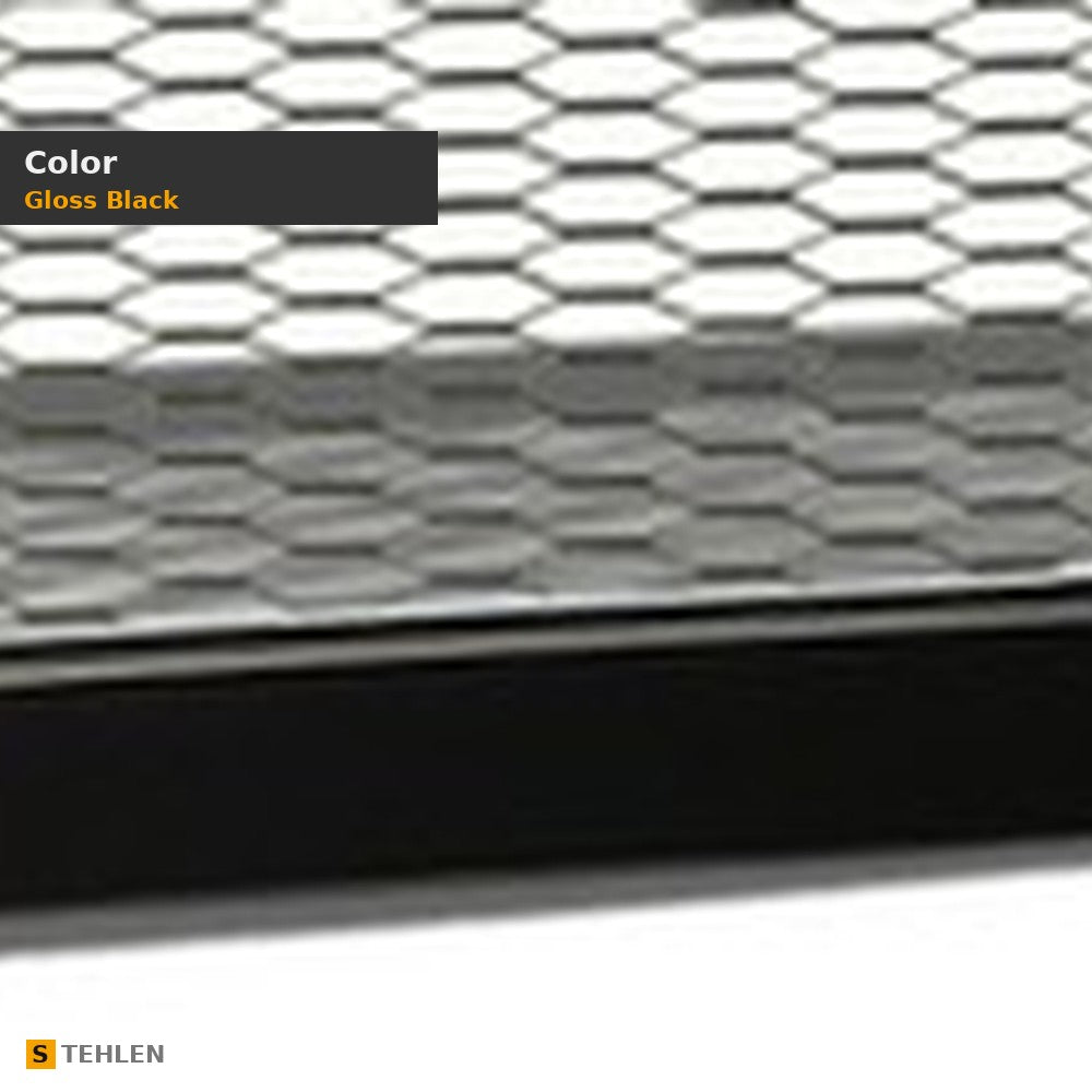 2011-2012 Honda Accord Sedan Mesh Style Front Grille — Black — detail