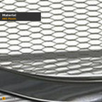2011-2012 Honda Accord Sedan Mesh Style Front Grille — Black — detail