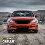 2011-2012 Honda Accord Sedan Front Grille — Black — installed