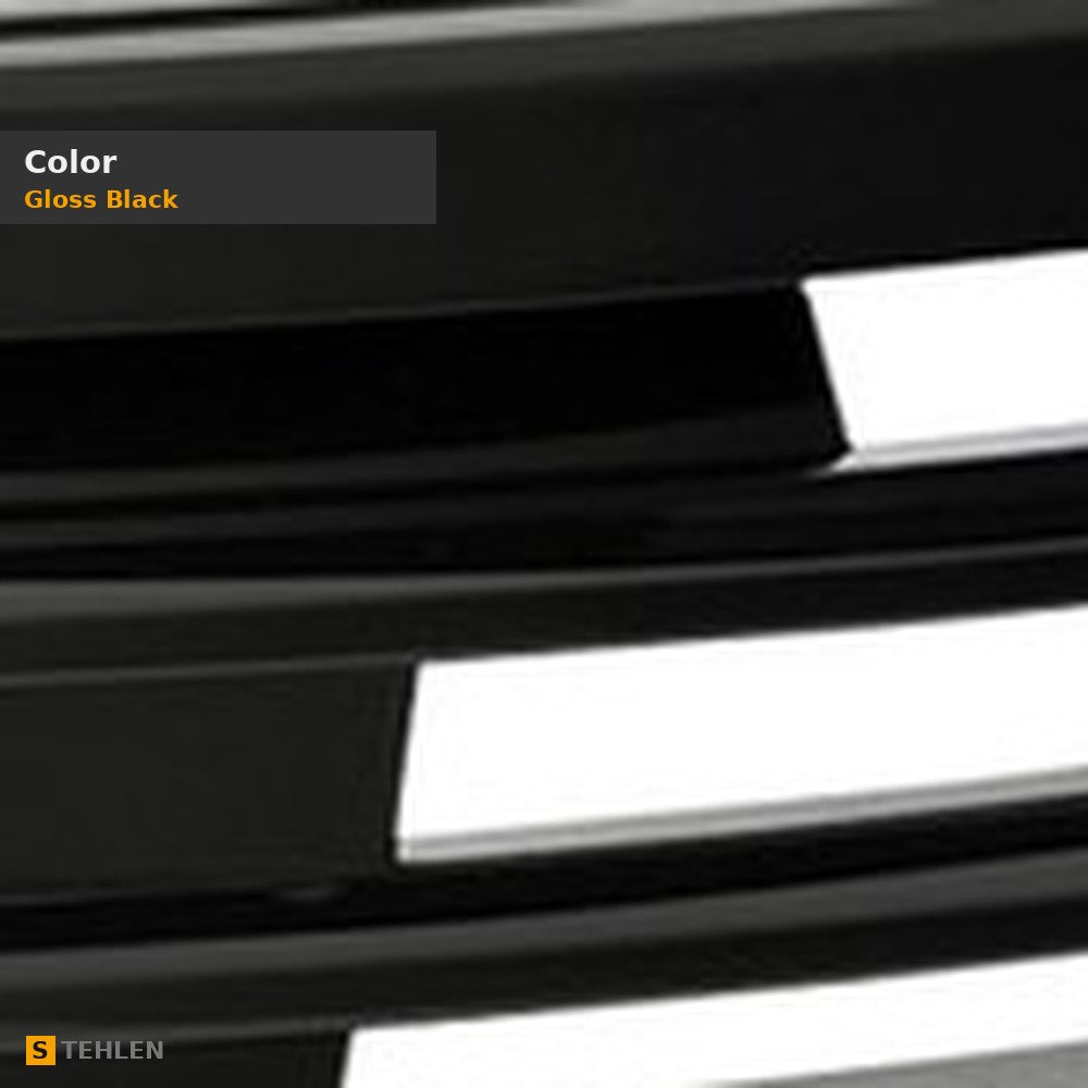 2011-2012 Honda Accord Sedan Front Grille — Black — detail